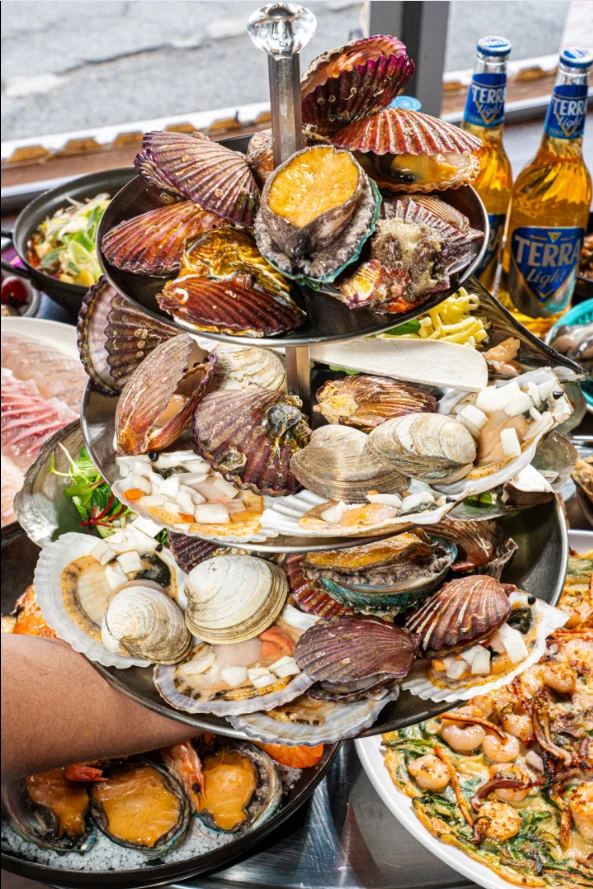 청사포 도희네 조개구이